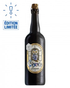 Bière Choue blanche 75cl, produite par la brasserie Vauclair en Haute-Marne (52)