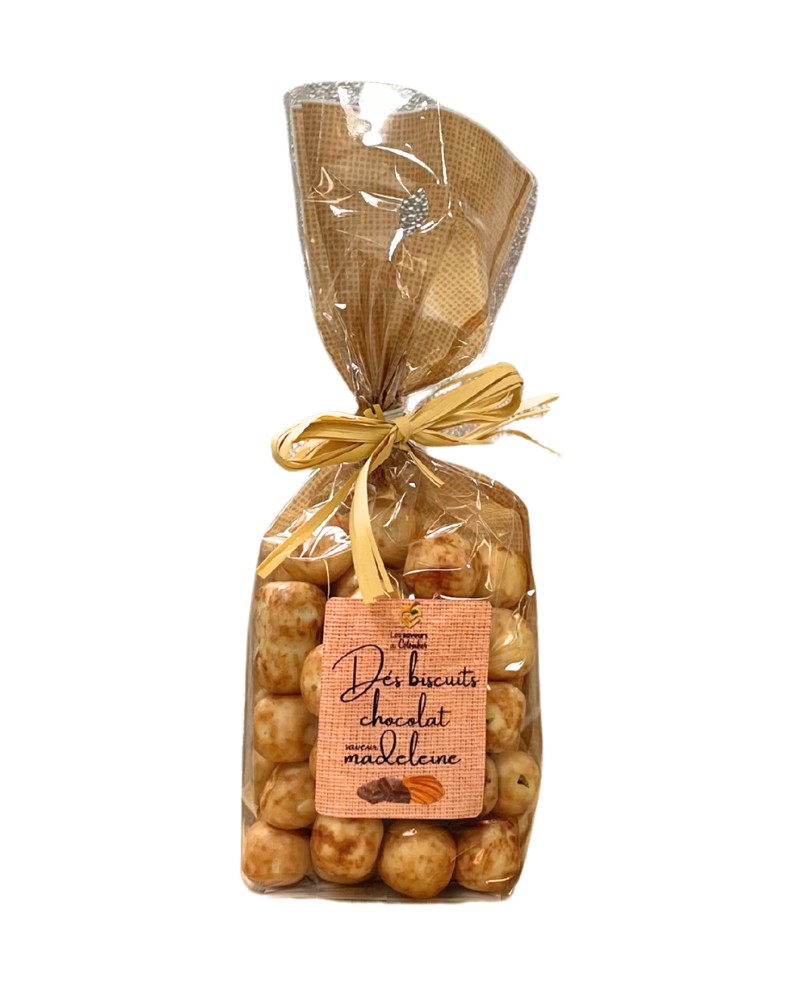 Dés biscuits chocolat saveur madeleine - Confiserie Adam (68) Dés biscuits chocolat saveur madeleine - Confiserie Adam (68)