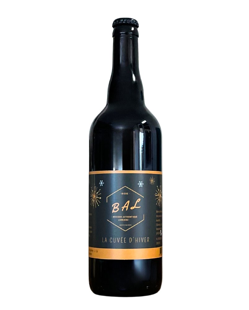 Bièred'hiver artisanale de Lorraine (54), produite par la brasserie C'est de la BAL