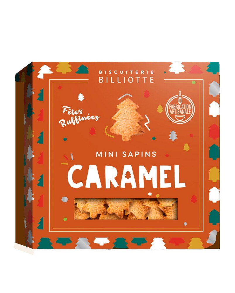 Biscuits sapins caramel - 120g par la biscuiterie Billiotte (25)