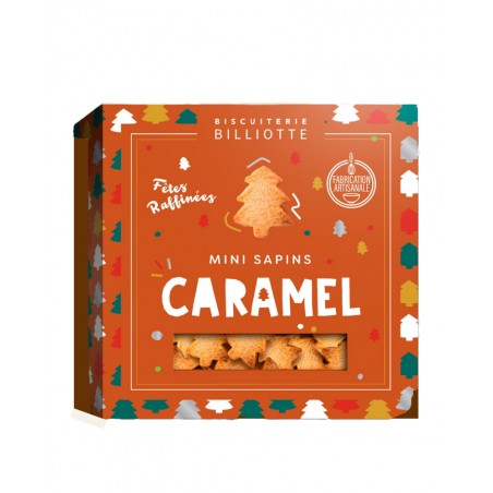 Biscuits sapins caramel - 120g par la biscuiterie Billiotte (25)