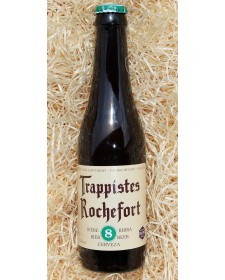 Bière belge Trappistes Rochefort 8, produite par l'abbaye Saint Remy