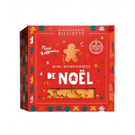 Biscuits Bohnommes de Noël - 120g par la biscuiterie Billiotte (25)
