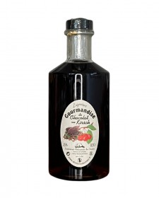 Liqueur chocolat au kirsh, produit par la Distillerie du Castor (57)