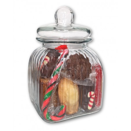 panier gourmand sucré bonbonnière Tendres Douceurs, créé par Les Saveurs du Colombier (54)