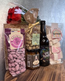 panier garni de saint-Valentin