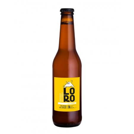Brasserie Loro - Bière blonde 33cl "La mimou". Brassée en Bourgogne