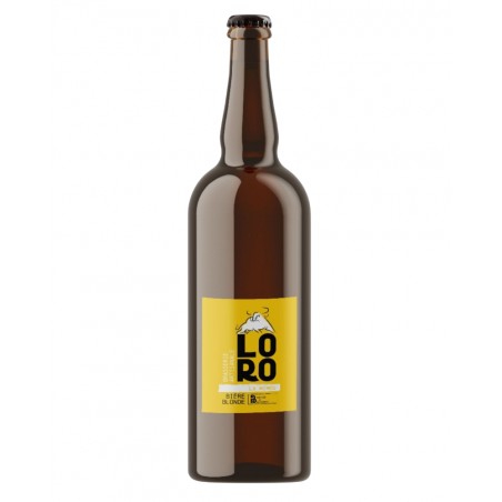 Brasserie Loro - Bière blonde 75cl "La mimou". Brassée en Bourgogne