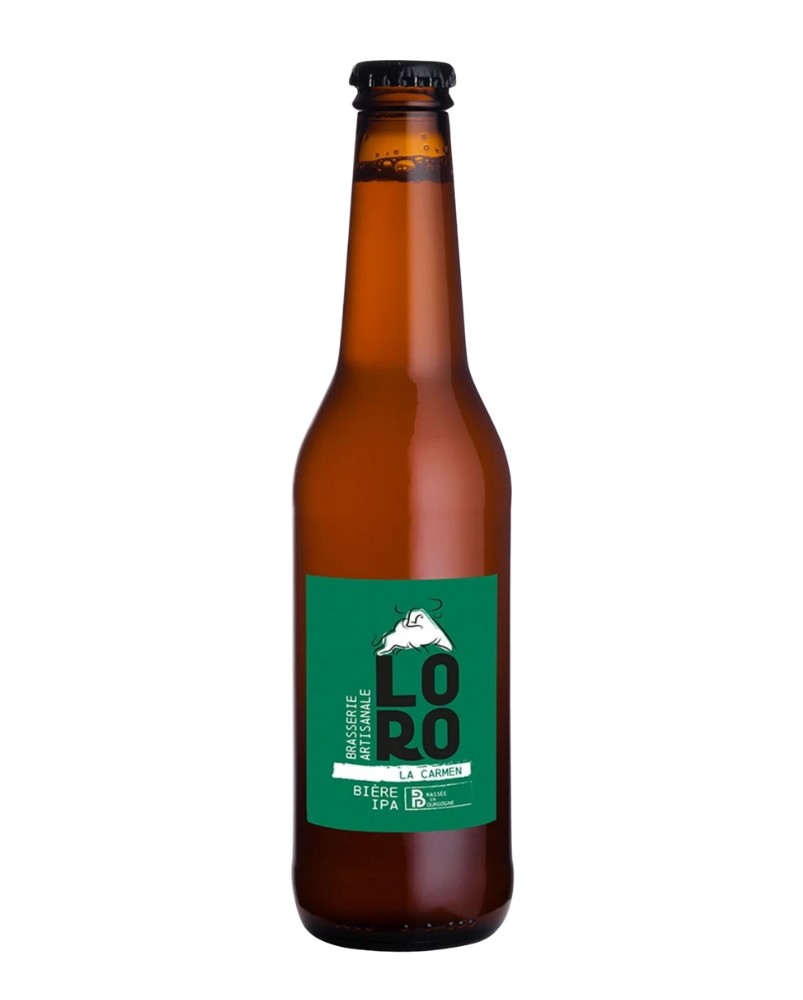Brasserie Loro - Bière IPA 33cl "La Carmen ". Brassée en Bourgogne
