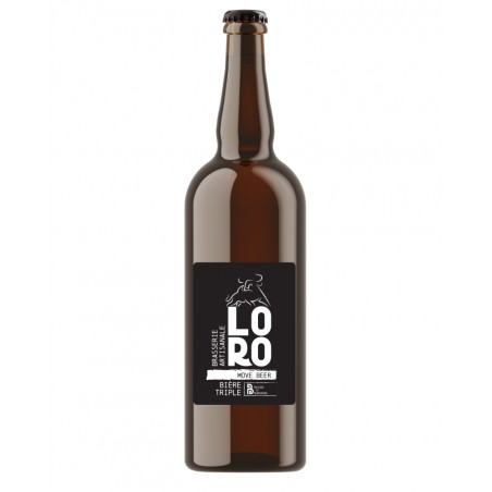Brasserie Loro - Bière triple 75cl "Move Beer". Brassée en Bourgogne