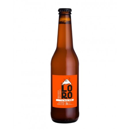 Brasserie Loro - Bière rousse 33cl "La maya miel". Brassée en Bourgogne