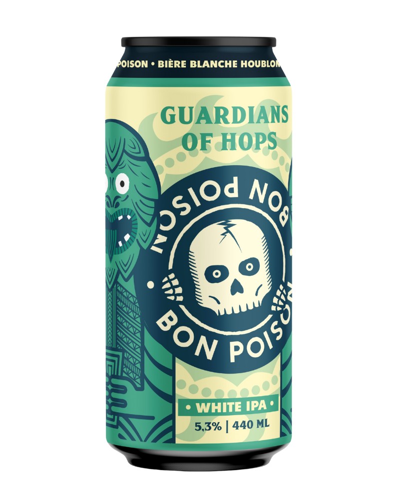 White IPA 44cl - Bon Poison - Brassée en Moselle