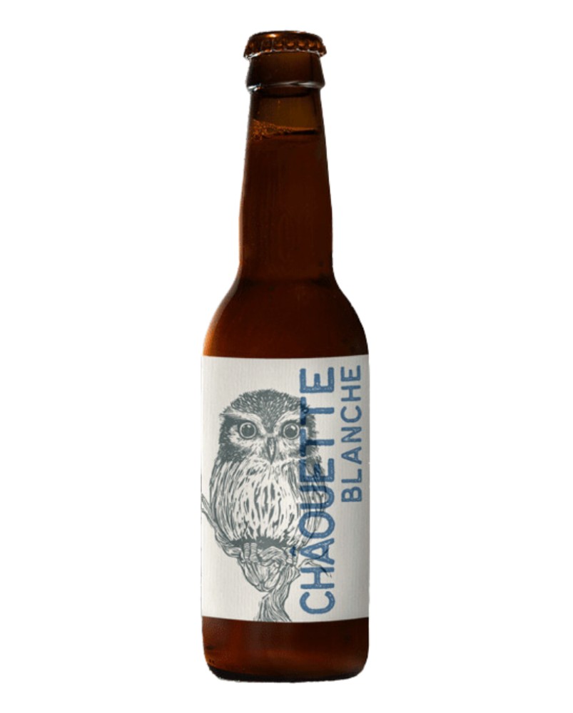 Bière blanche bio La Châouette 33cl, produite en Lorraine (54)