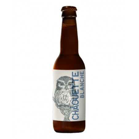 Bière blanche bio La Châouette 33cl, produite en Lorraine (54)