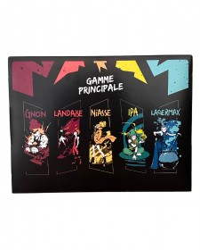 Coffret 5 bières 33cl : La Fabrique des Grô à Maxéville (54)