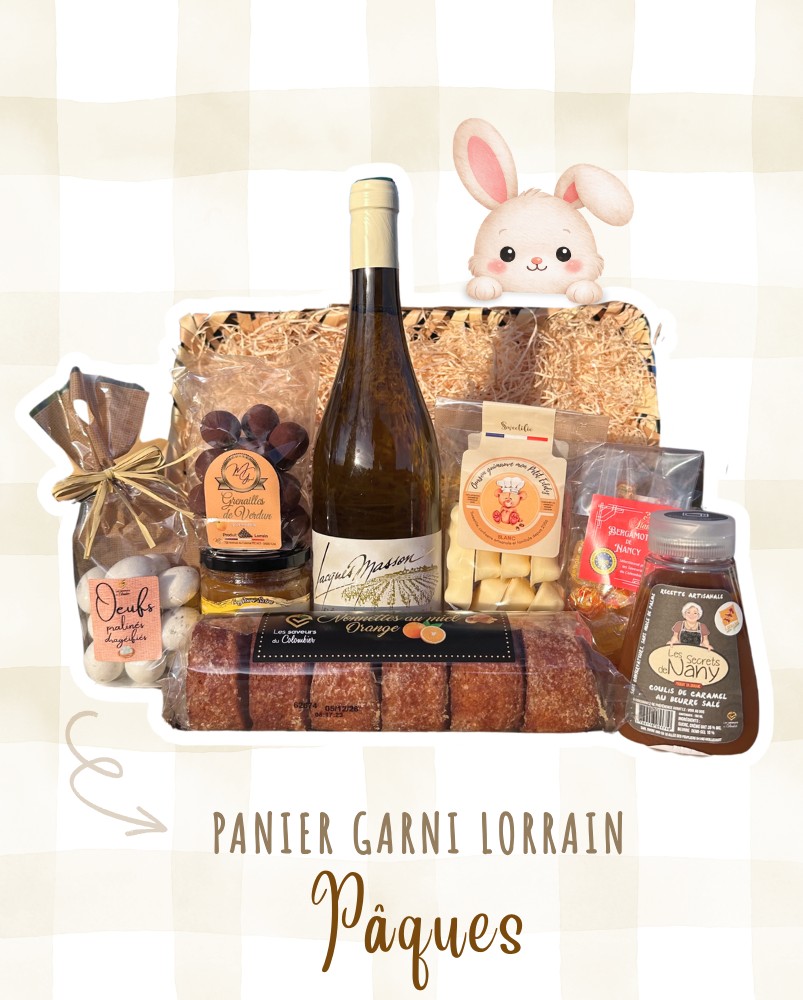 Panier garni lorrain spécial Pâques - par Les Saveurs du Colombier