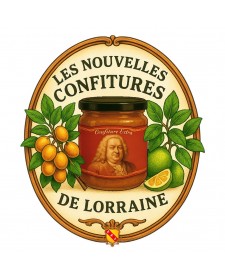 Sirop de bergamote 25cl, produit en Lorraine par Les Confitures Lorraines (55)