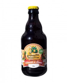 Bière à la mirabelle de Lorraine 33cl, produite par la brasserie de la Grenouille Assoiffée (57)