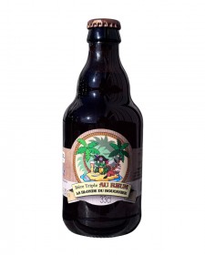 Bière artisanale au rhum La Blonde du Boucanier 33cl, produite par la brasserie de la Grenouille Assoiffée (57)
