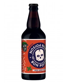 Bière ambré Bon Poison 50cl, produite par la brasserie Bon Poison à Metz (57, Moselle)