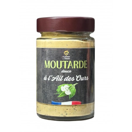 Moutarde douce à l'ail des ours - 200g