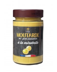 Moutarde mi-forte à la mirabelle - 200g