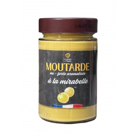 Moutarde mi-forte à la mirabelle - 200g
