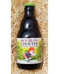 Bière belge Houblon Chouffe 33cl, produite par la brasserie d'Achouffe