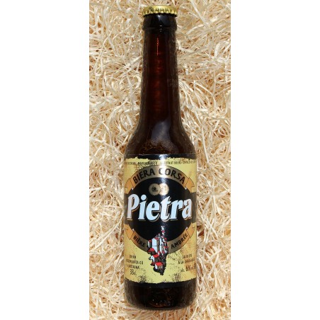 Bière corse Pietra 33cl, produite par la brasserie Pietra