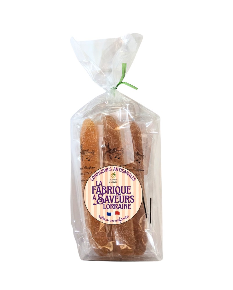 Bananes gélifiées à la mirabelle - 200g par un producteur vosgien