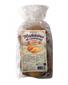 Madeleines de Commercy (55200), sachet de 12 madeleines emballées individuellement