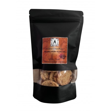 Cookies croustillants noix de pécan-érable  - 120g