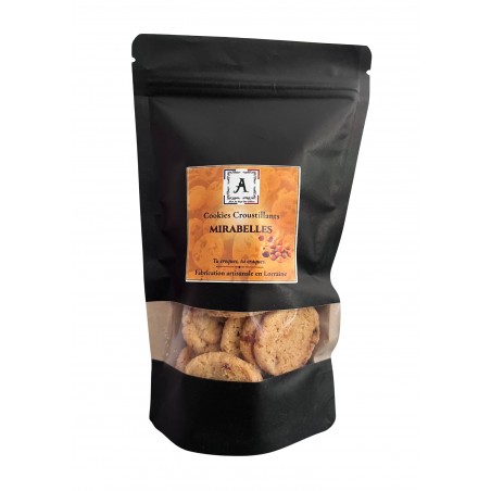 Cookies croustillants mirabelles  - 120g