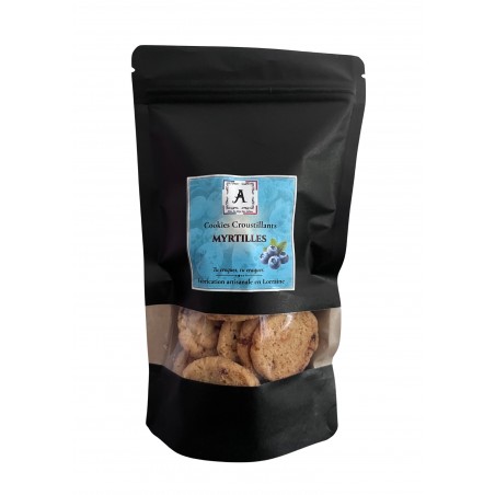 Cookies croustillants myrtilles  - 120g