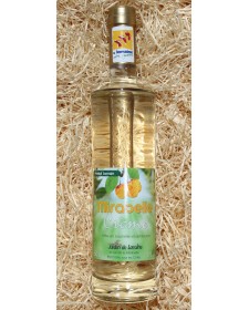 Bouteille de crème de mirabelle de Lorraine 50cl, produite par le Jardin de Lorraine (55)