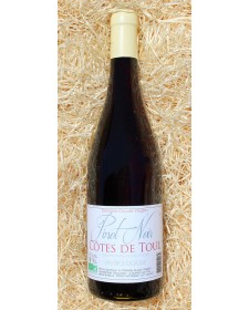 Vin rouge des Côtes de Toul bio, produit par le domaine Claude Vosgien (Blénod-lès-Toul, 54)