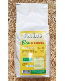 Farine lorraine bio type 65, 1kg