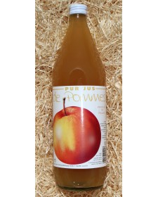 Jus de pomme trouble 1l produit par Sautter en Alsace (67)