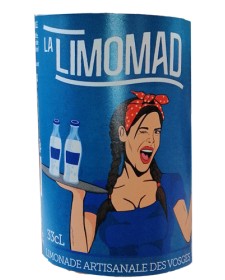 Limonade lorraine Limomad 33cl, produite par la brasserie artisanale la Madelon des Vosges (88)