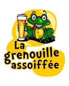 Bière brune de Lorraine La Grenouille Assoiffée brune 33cl, produite en Moselle (57)