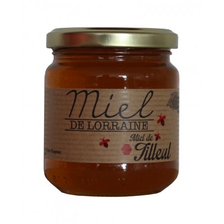 Miel de tilleul, produit en Lorraine par la Ruche Vosgienne (88)