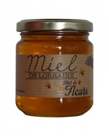 Miel de fleurs de Lorraine, produit par la Ruche Vosgienne (88)