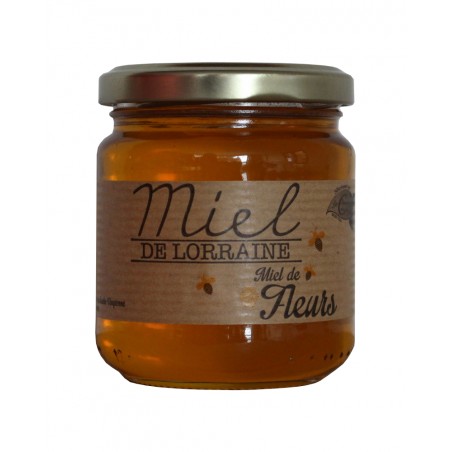 Miel de fleurs de Lorraine, produit par la Ruche Vosgienne (88)