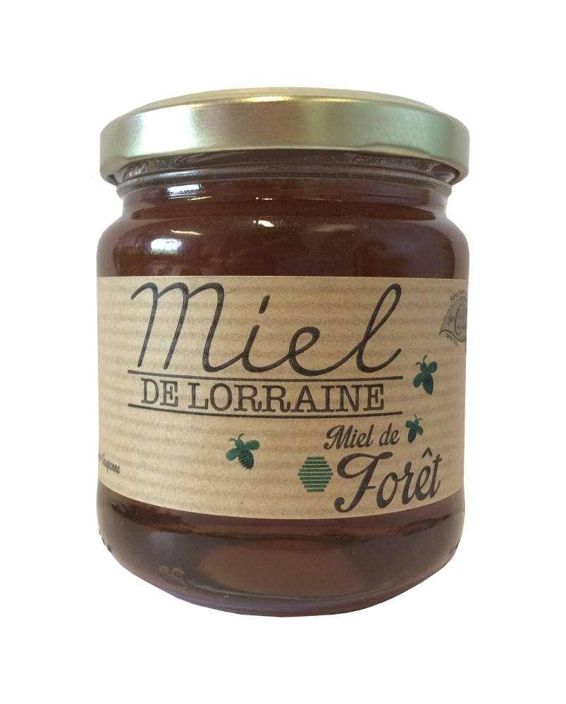 Miel de forêt de Lorraine, produit par la ruche vosgienne (Saint-Baslemont, 88)