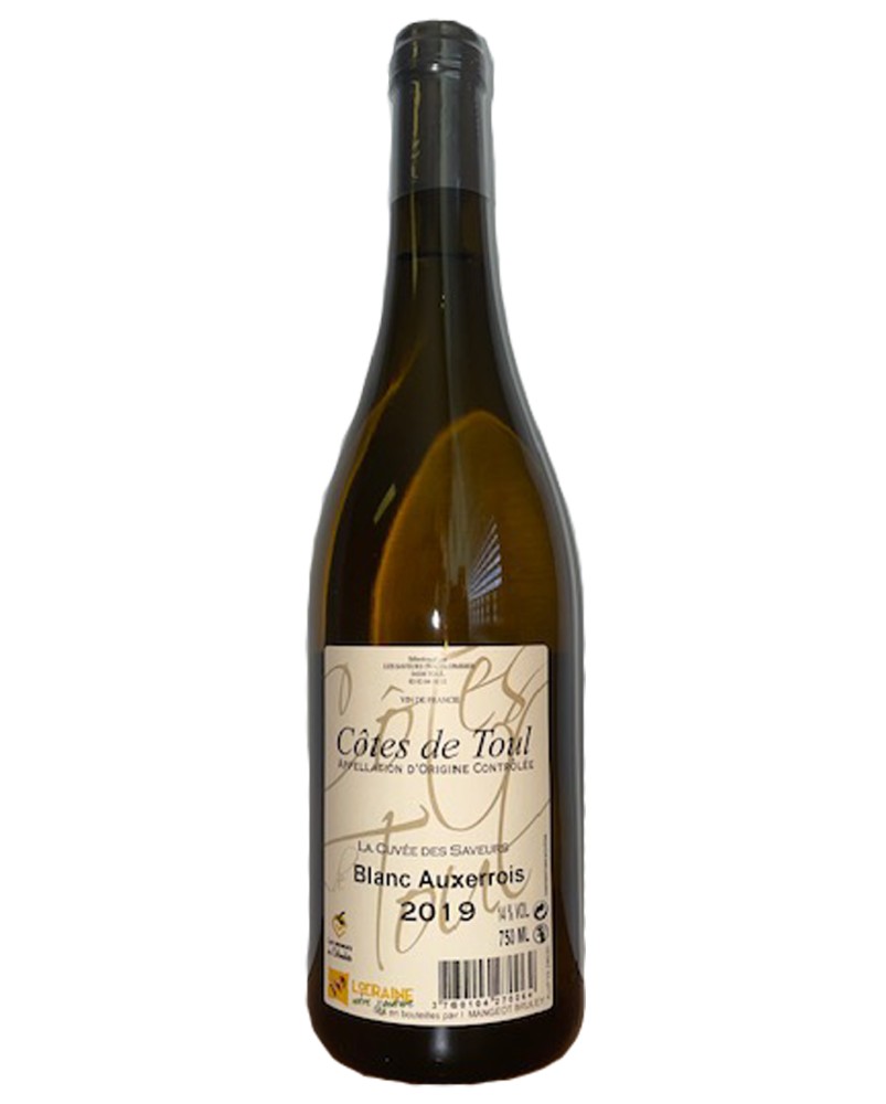 Vin blanc des Côtes de Toul Cuvée des Saveurs, produit par le domaine Régina (Bruley, 54)