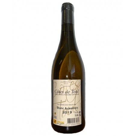 Vin blanc des Côtes de Toul Cuvée des Saveurs, produit par le domaine Régina (Bruley, 54)