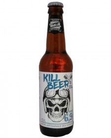 Bière blonde vosgienne Kill Beer 33cl, produite par la brasserie la Madelon des Vosges (88)