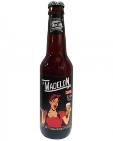 Bière vosgienne à la cerise La Madelon cerise 33cl, produite par la brasserie artisanale la Madelon (88)