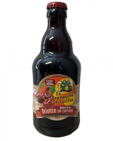 Bière à la cerise griotte 33cl, produite par la brasserie de la Grenouille Assoiffée (57)