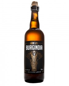 Bière Burgindia blonde IPA, produite par la brasserie Larché (89)